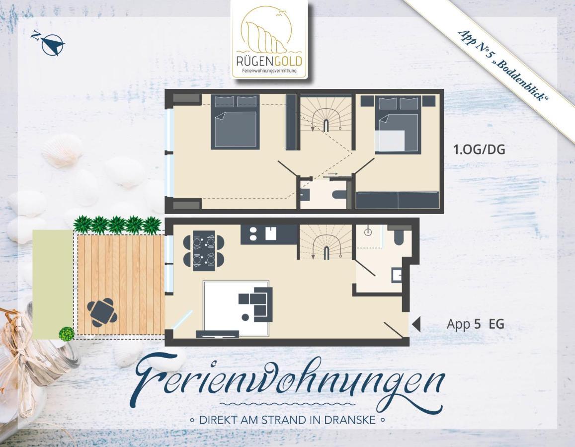 דראנסקה ,,Inselromantik" Appartement 3 מראה חיצוני תמונה